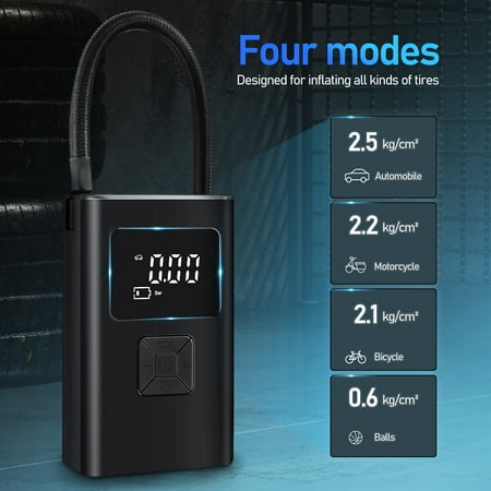 PartyKindom Tire Air Pump for Car Use 1Pcs