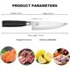 thumbnail image 2 of Cuchillo de chef Imarku Pro Japanese 7Cr17MoV de acero inoxidable de 8 pulgadas, 2 of 8