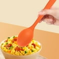 thumbnail image 2 of Pack of 5 Silicone Soup Spoons Elegant Spoons Soft Spoon Dessert Spoon Silicone Utensils Perfect for Dining and Cooking, 2 of 7