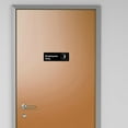 thumbnail image 2 of Alpine Industries 9 in. x 3 in. Employees Only Sign, 2 of 5