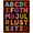Black, Pattern 1, variant on ODIKA 8'x10' Machine Washable Non-Slip Area Rug, Early Learning ABC Surface with Playful Character Font Design High Traffic Rug, Pink, 695632