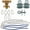 Blue, variant on Swing Set Stuff Tire Swivel Kit