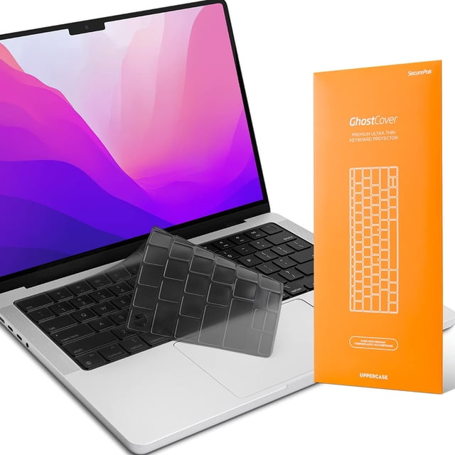 Protector de teclado UPPERCASE GhostCover para MacBook