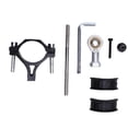 thumbnail image 2 of RC Camping Trailer Tow Hook, Alloy Material, Wide Structure, Quick Release Mechanism, CJLKY with RV, Fits for CROSSRC TL4 RC Crawler Car, Suitable for DIY Enthusiasts, 2 of 7