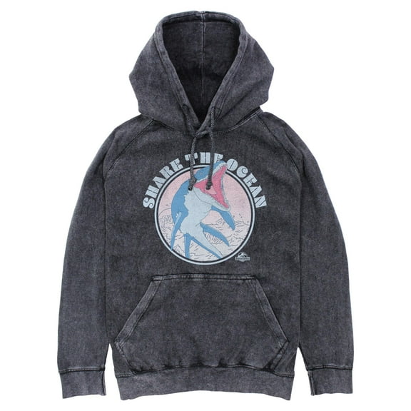 Mens Jurassic World Share The Ocean Lightweight Hoodie