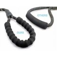 thumbnail image 4 of Rope Dog Leash with Soft Padded Handle and Durable Nylon Reflective Threads Safety Leash 1.5m Climbing Rope Twist Dog Leash for Small Medium- Black, 4 of 4