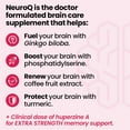 thumbnail image 2 of NeuroQ Memory & Focus Extra Strength - Boosts Cognitive Performance & Brain Function - Supports Neuroprotection & Concentration - Huperzine A, Gotu Kola, Ginkgo, Coffee Fruit & Propolis - 60 Capsules, 2 of 5