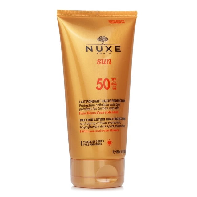 Loción de protección solar Nuxe Sun Melting SPF50 150 ml