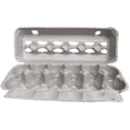 thumbnail image 5 of Blank 12-Egg View Style Paper Pulp Carton - 50 Pack, 5 of 5
