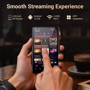 160GB Hi-Fi Audio Player with Bluetooth and WiFi, Oilsky Hi-Fi Music Player with Audible,Play Store, 4.02 DSD Lossless Music MP3 MP4 Player(Black)