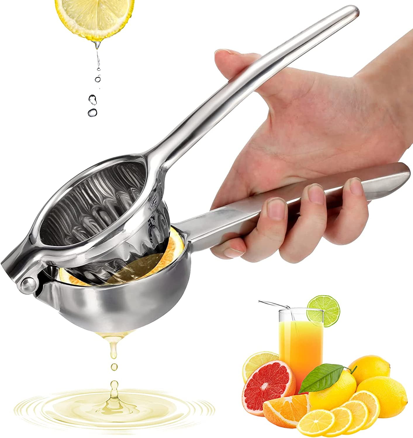 Citrus Squeezer, Stainless Steel Manual Lemon Australia Ubuy
