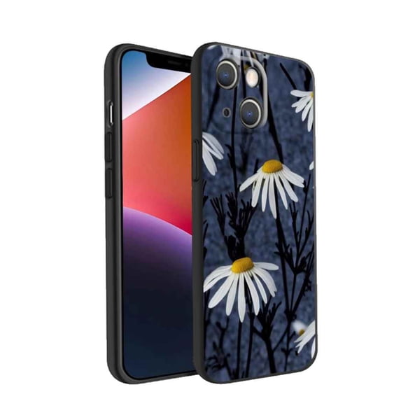 Chamomile-158 Phone Case, Degined for iPhone 14 Case Men Women, Flexible Silicone Shockproof Case for iPhone 14
