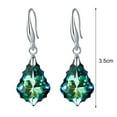 thumbnail image 5 of Women Dangle Earrings, Fashion Vintage Shiny Faux Crystal Eardrop Hook Earrings Jewelry Gift for Banquet Party Dating Daily wear, 5 of 8