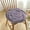 Gray, variant on Non-Slip Plush Dining Chair Mat for Winter, Thick Cushioned Floor Protector in 17.72x17.72in Size - Pink