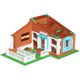 thumbnail image 1 of Building House Toys DIY Villa Block para niños de 4 a 16 años (Sunshine Garden 213 piezas), 1 of 9