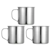 NIAIZEK Back to School Espresso Cup 304 Stainless Steel Hot Beverage Compatible For Friends Tea Party 4Pcs