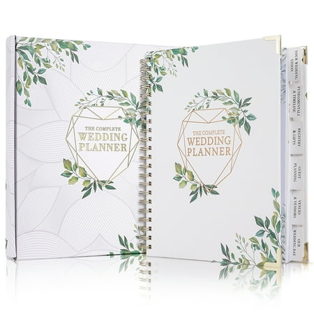 Wedding Planner Hardcover Planning Bridal Book Organizer Notebook Notepad Diary Engagement Calendar Book Diary Love Witness Gift