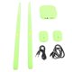thumbnail image 1 of Electric Air Drum Set Portable 3D Motion Sensing RGB Virtual Drum Kit with Drumsticks Pedals Bluetooth and 8 Sounds for Adults Kids Green, 1 of 4