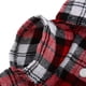 thumbnail image 5 of Ropa Para Perros XS, Camiseta Para Perros Con Solapa A Cuadros Para Cachorros, 5 of 7