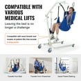 thumbnail image 3 of VEVOR Universal Full Body Patient Lift Sling S-Size Patient Lift Medical Sling, 3 of 9