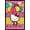Black Framed Version, variant on Hello Kitty: 19 Core Balloon Wall Poster, 22.375" x 34", Framed