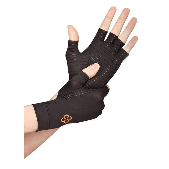 Copper 88 Half Finger Gloves - Medium