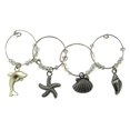 thumbnail image 1 of Unique Beach Themed Wine Charms, 1 of 4