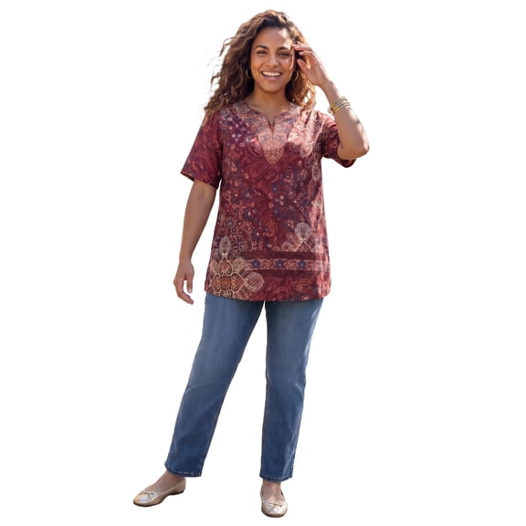 Catherines Women's Plus Size Ethereal Tee