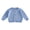 Blue, variant on Kids Baby Toddler Cardigan Sweater 6 9 12 24 Month 2T 3T 4T 5T 6T Solid Color Ribbed Trim Button Down Crew Neck Long Sleeve Knitted Tops