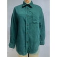 thumbnail image 3 of Womens Corduroy Button Down Shacket Casual Long Sleeve Shirt Jacket Oversized Blouses Tops, 3 of 6