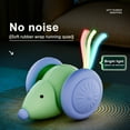 thumbnail image 2 of JIEMUCES Souris Électrique Jouet Interactif pour Chat Souris Intelligente avec Queue LED Chasse Stimulée Sans Fil Rechargeable Automatique Jouet Taquin pour Chaton Fournitures pour Animaux, 2 of 8