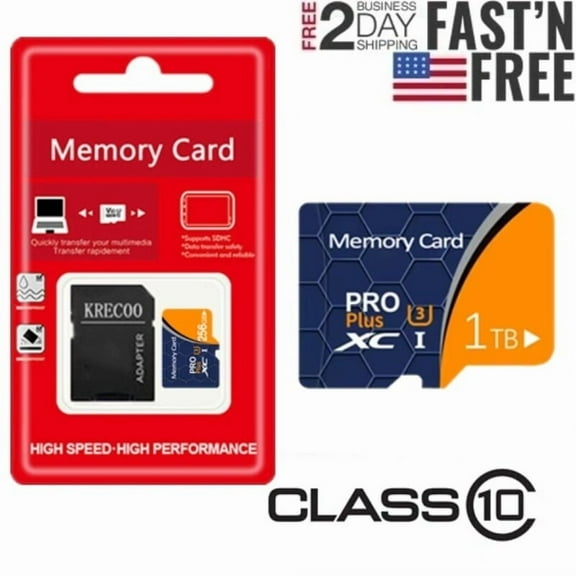 Micro SD Card 256GB Memory Card for Camera/Drone/Dash Cam/Tablet/PC/Phone