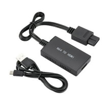 JIAHAOO N64 Console HD Adapter with USB Power Plug & Play for SNES GC Better Image Output Color Clarity Detail Retention