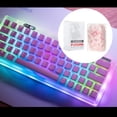 thumbnail image 4 of Pudding Keycaps 121Keys para 61/68/71/84/87/104 s mecánicos RGB Azul perfke Tecla de pudín, 4 of 5