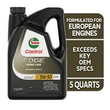 Castrol EDGE Euro 5W-30 A3/B4 European Advanced Full Synthetic Motor ...