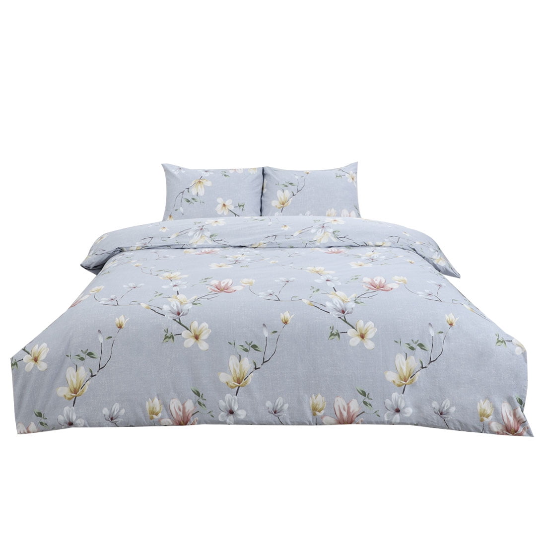 90 X 68 Duvet Cover Pillowcase Reversible Bedding Set Twin Size