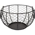 thumbnail image 3 of Creative Egg Baskets, Egg Basket with Lid and Ceramic Handles, Snack Fruit Container Kitchen Hen Decor, Storage Basket, 3 of 5