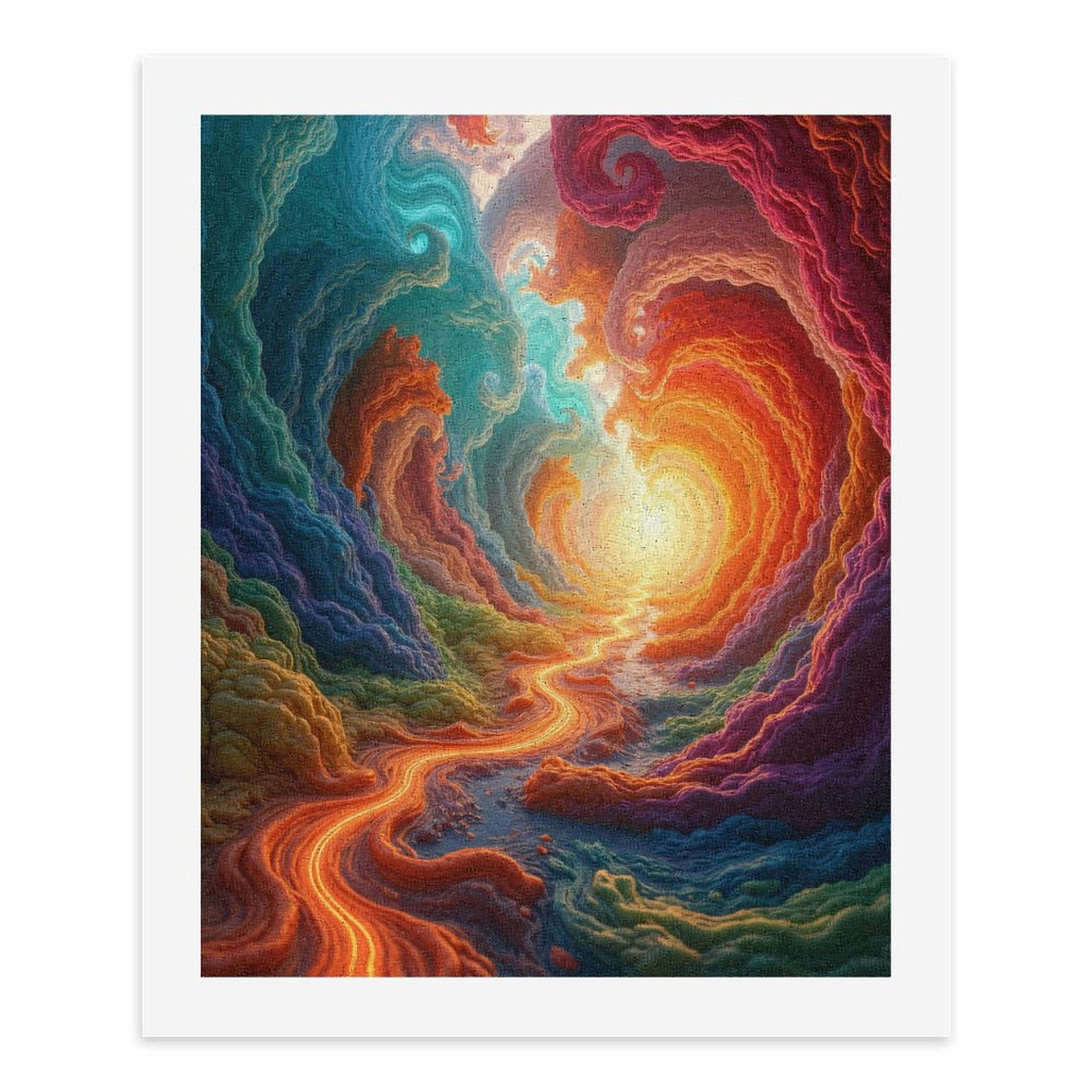 Paint by Numbers Kit for Adults, Colorful Abstract Swirling Pathway Paint by Numbers, Easy Paint by Numbers Kit for Adults Beginner, DIY Adult Paint by Number Kits on Canvas, Home Decor