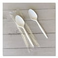 thumbnail image 5 of Boardwalk BWKSOUPWHPS Heavyweight Wrapped Polystyrene Soup Spoon Cutlery - White (1000/Carton), 5 of 5