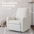 thumbnail image 4 of Graco Teddi Power Recliner Swivel Glider, Ivory Boucle, 4 of 18