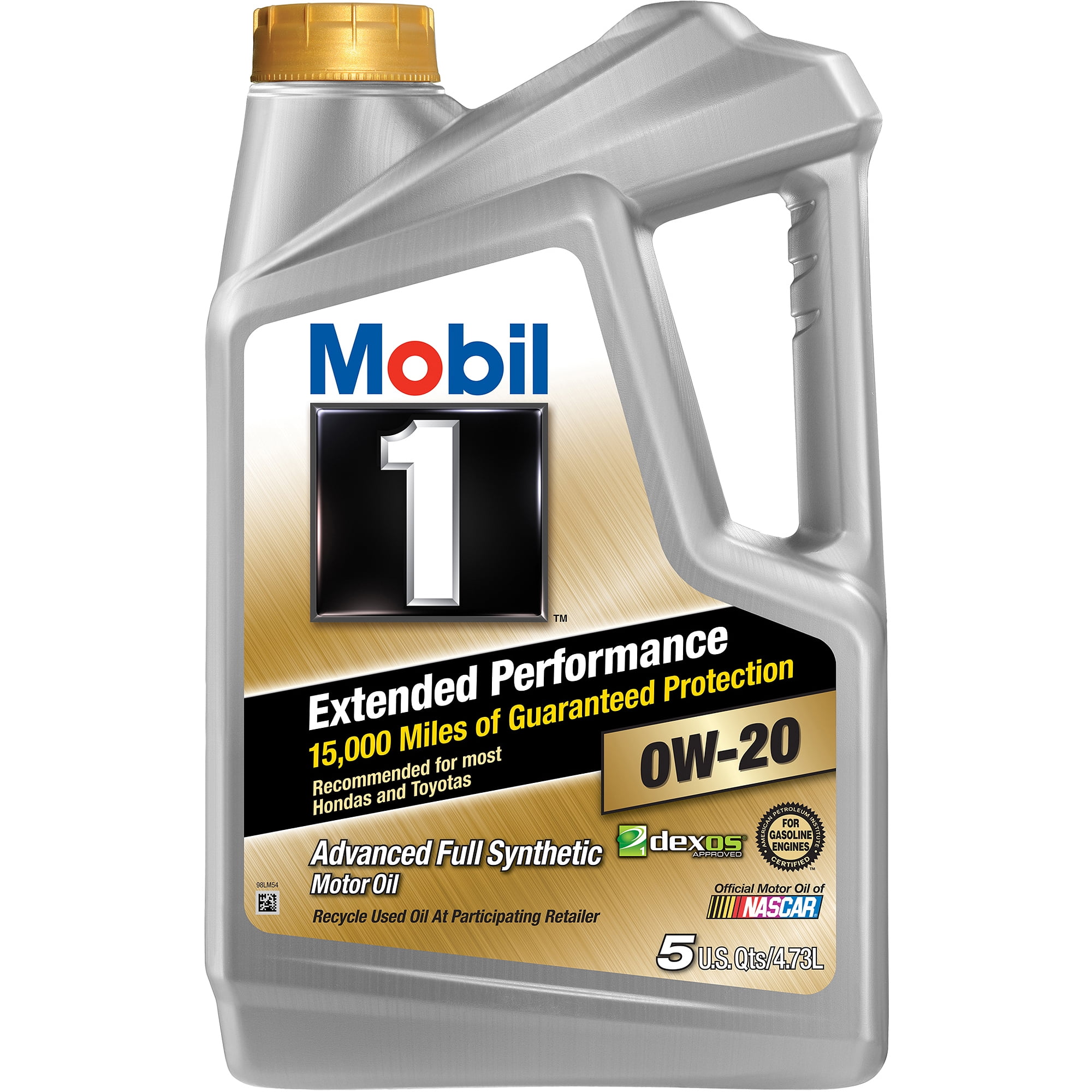  9 Pack Mobil 1 Extended Performance 0W 20 Full Synthetic Motor Oil 5 