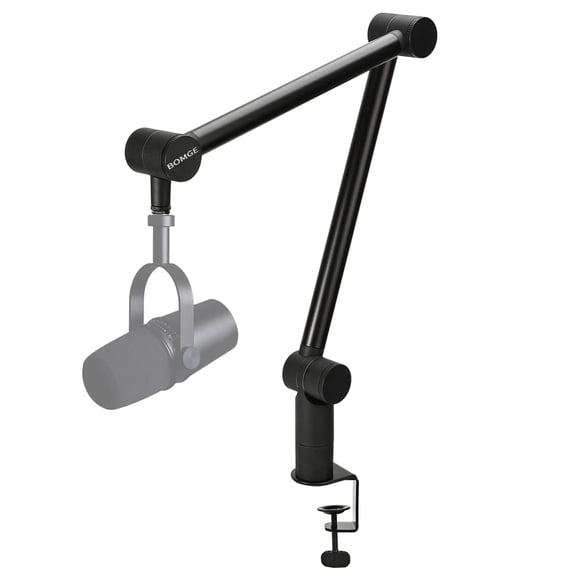 Soporte de micrófono Boom Arm BOMGE Suspensión ajustable y resistente