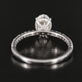 thumbnail image 6 of Eclet Jewels Oval Cut Excellent 1.9 Ct Diamond Ring For Women's - Silver 14k White Gold Over Rings for Women's - Solitaire with Accent Rings for Women's - Engagement Wedding Diamond Rings for Women's, 6 of 9