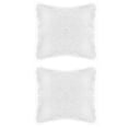 thumbnail image 2 of PiccoCasa 2Pcs Decorative Throw Pillow Cover Faux Fur Cushion Cover, White 2pcs，20"x20", 2 of 6