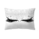 thumbnail image 2 of 2 Fundas De Almohada Con Estampado De Pestañas, Fundas De Cojín Cuadradas, Funda De Almohada Para Sofá 5 2 piezas, 2 of 7