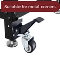 thumbnail image 4 of Amdohai Aluminum Alloy Moving Casters Workbench Casters Maneuverability Woodworking DIY Utility Tools, 4 of 8
