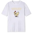 thumbnail image 5 of Chicken Game Don't Look At The Chicken Pattern Print T-Shirt Men Casual Daily Outdoor Round Neck Short Sleeve T Shirt Mens Top, 5 of 9