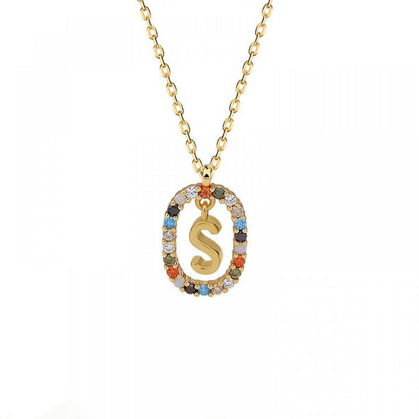 Necklace letter shop s