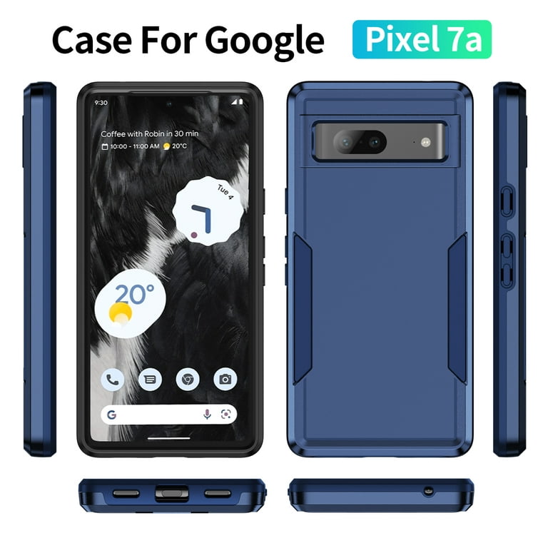 Card Case For Google Pixel 7A Dual Card Fabric Cloth Business