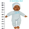 thumbnail image 2 of The New York Doll Collection Newborn Baby Doll Playset, 2 Pieces, 2 of 4
